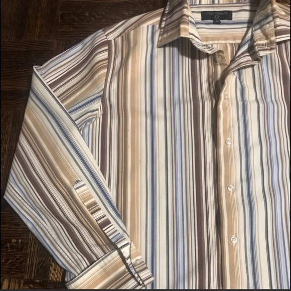 Calvin Klein Spring/Fall Sweater/Striped Shirt - Picture 12 of 13